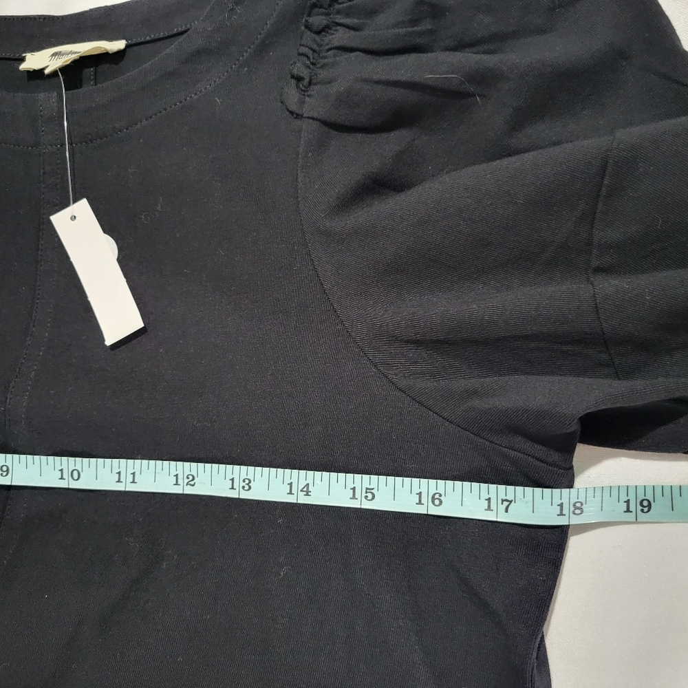 Madewell Puff-Sleeve Tee Sz M NT331 NWT - Picture 8 of 9
